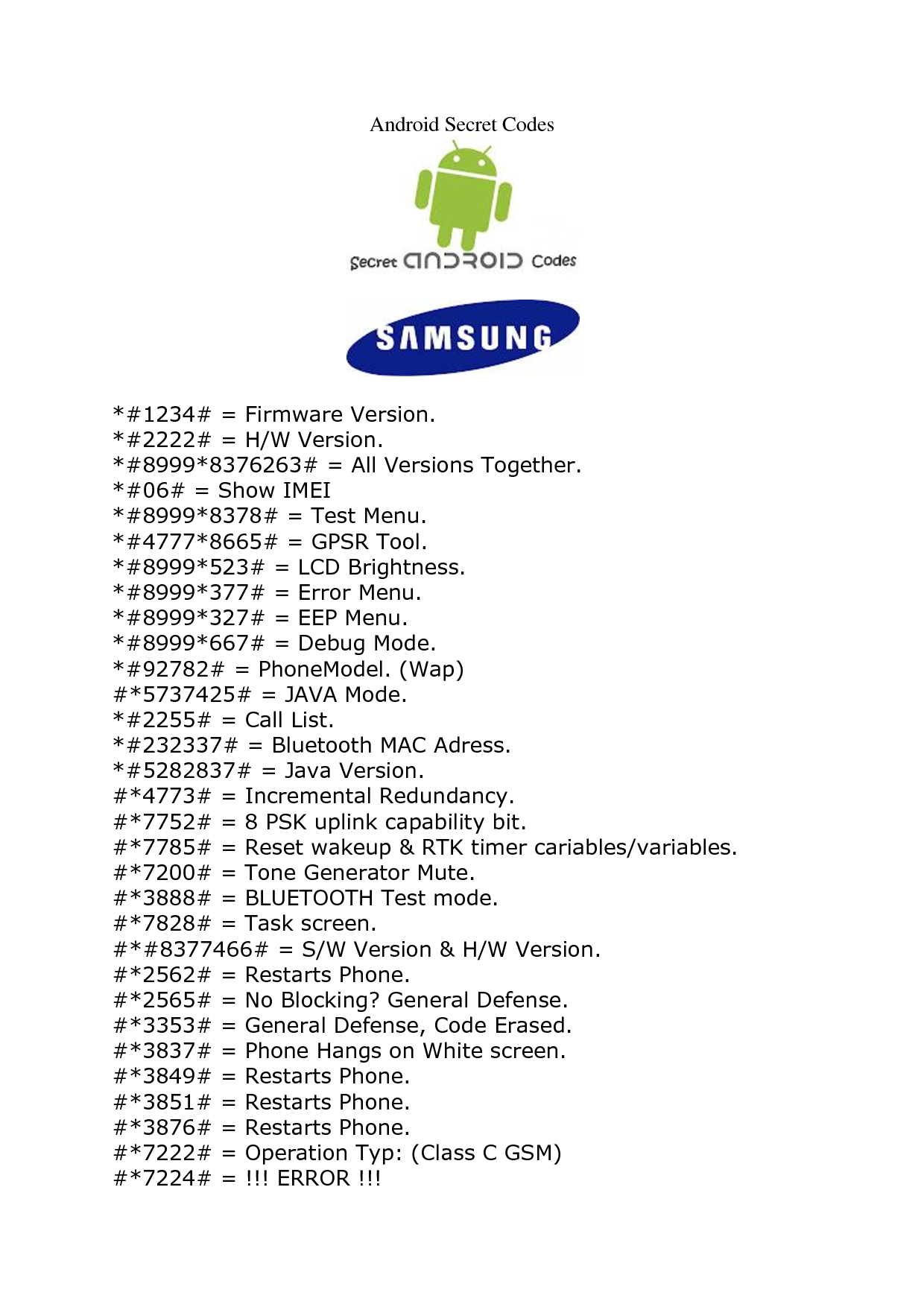 Hidden Samsung Secret Codes To Control And Hack Your Phone A performance or sports event for which no more tickets are available, because it is so popular…. techno nutty