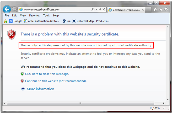 chrome-certificate-error