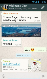 Download Whatsapp for all Android Phones for Free