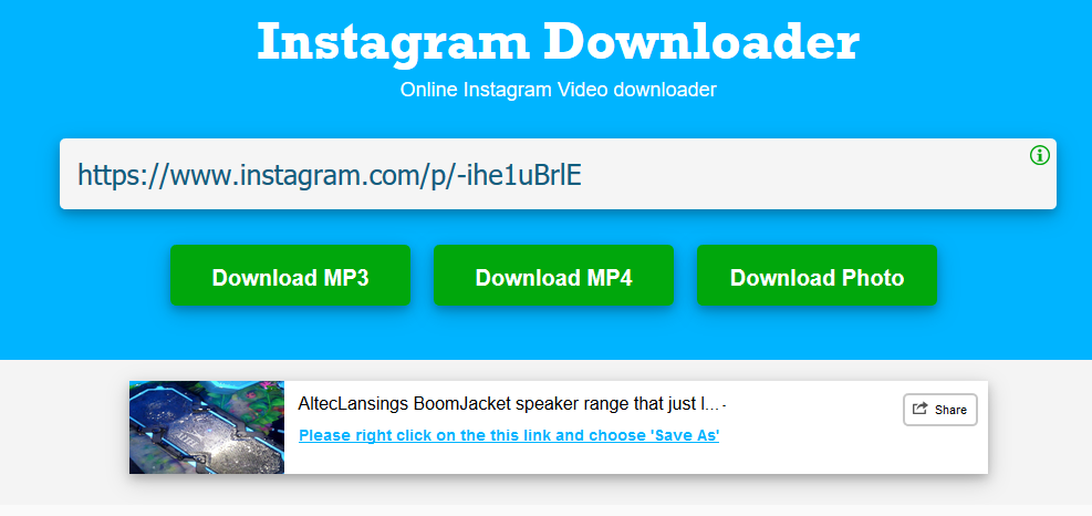 download instagram videos mp4